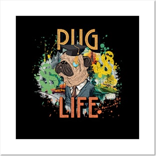 Pug Life Posters and Art